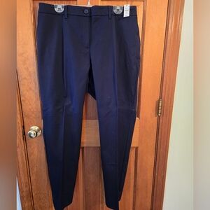 Talbots Curvy Navy Dress Trousers SZ 16W